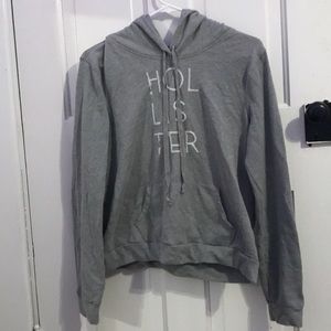 Gray Hollister sweatshirt size large